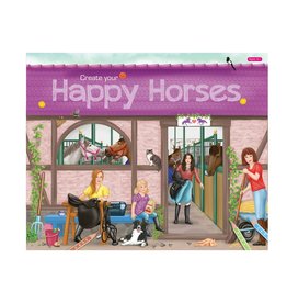 SCHYLLING ASSOCIATES HAPPY HORSES STICKER BOOK