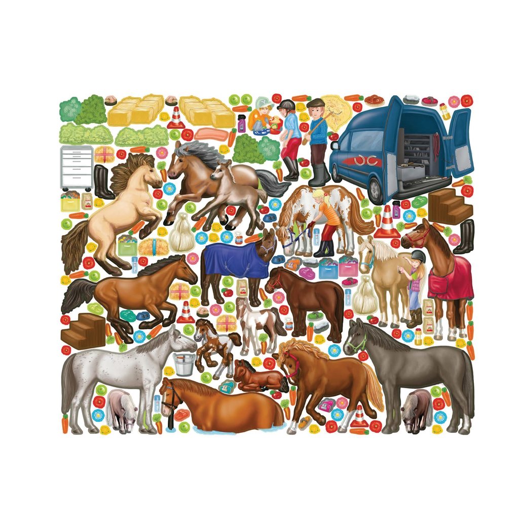 SCHYLLING ASSOCIATES HAPPY HORSES STICKER BOOK