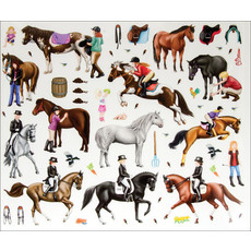 SCHYLLING ASSOCIATES HAPPY HORSES STICKER BOOK