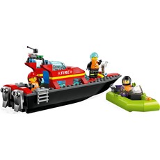 LEGO FIRE RESCUE BOAT