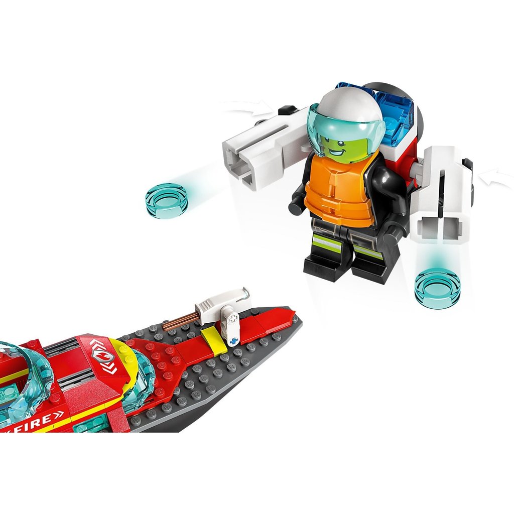 LEGO FIRE RESCUE BOAT