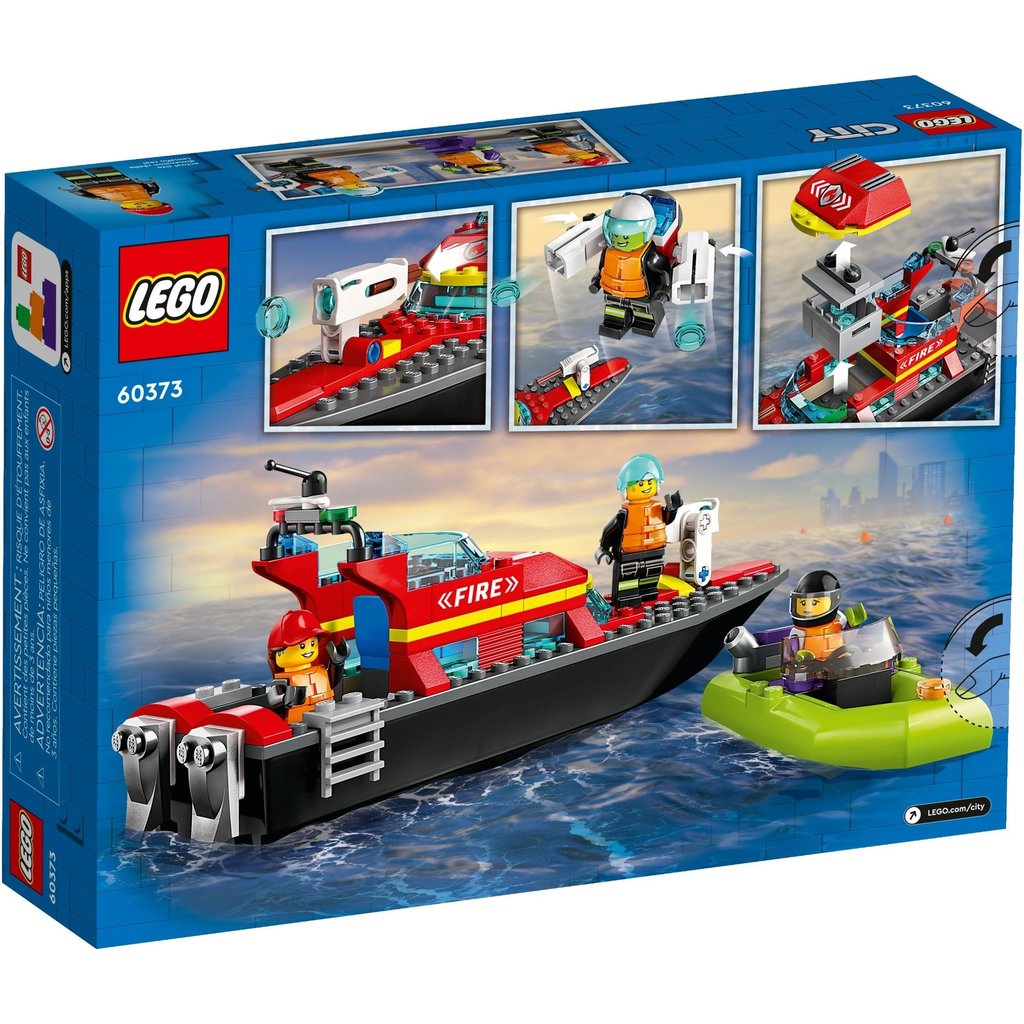 FIRE RESCUE BOAT THE TOY STORE