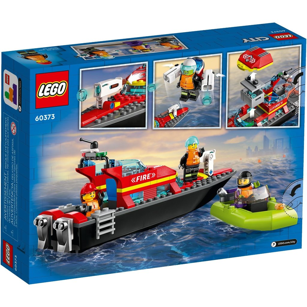 LEGO FIRE RESCUE BOAT