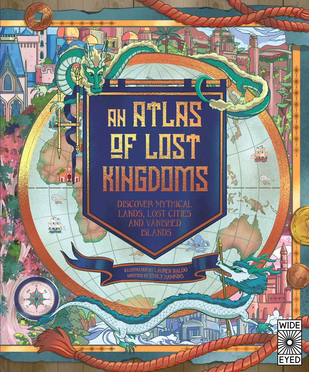 ATLAS OF LOST KINGDOMS HB HAWKINS - THE TOY STORE