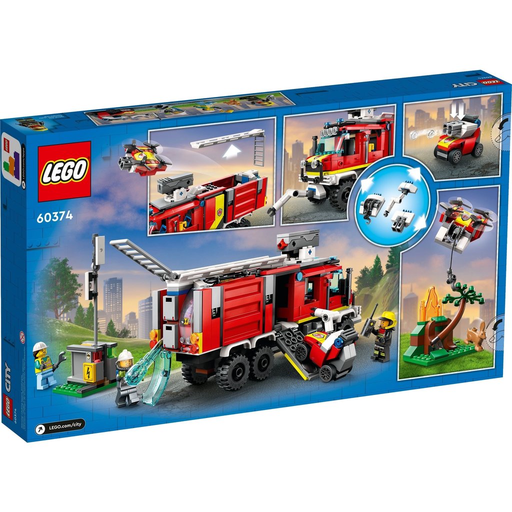 LEGO FIRE COMMAND TRUCK