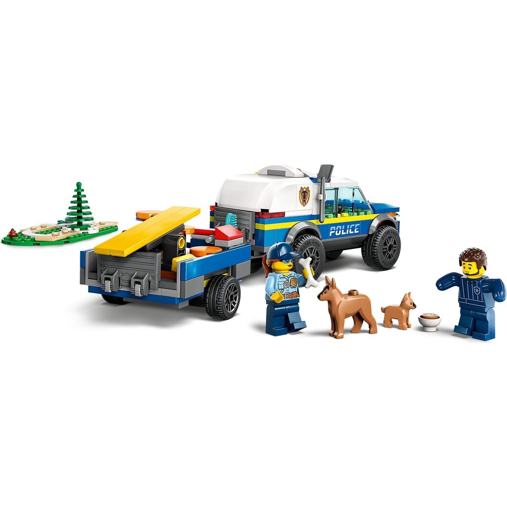 LEGO MOBILE POLICE DOG TRAINING