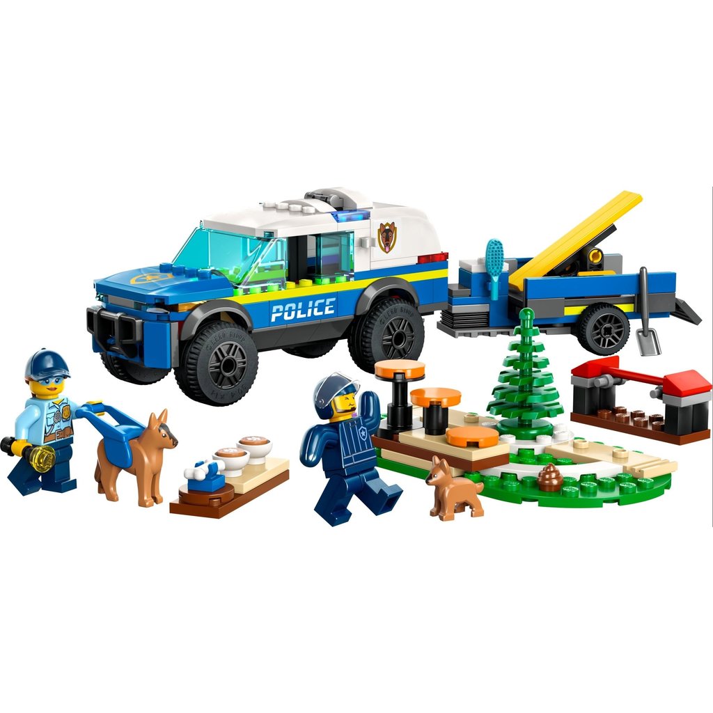 LEGO MOBILE POLICE DOG TRAINING