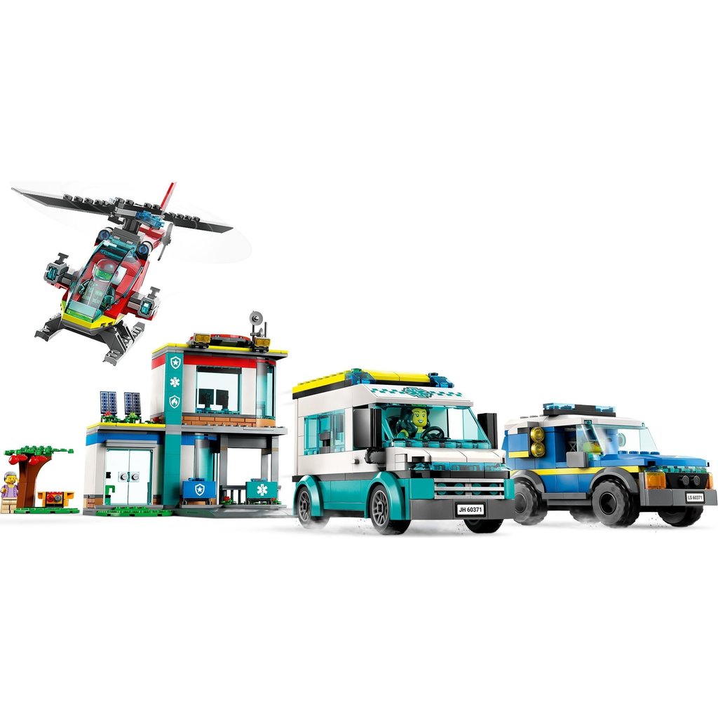 LEGO EMERGENCY VEHICLES HQ*