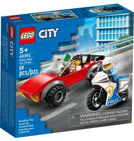 LEGO POLICE BIKE CAR CHASE