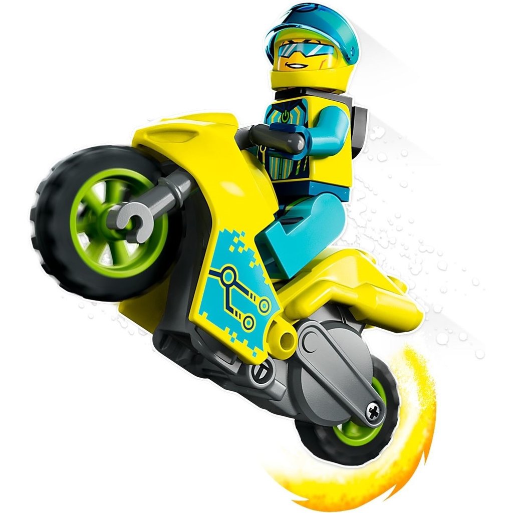  LEGO City Stuntz Reckless Scorpion Stunt Bike Set 60332 with  Flywheel-Powered Toy Motorcycle and Racer Minifigure, Small Gift for Kids  Aged 5 Plus : Toys & Games