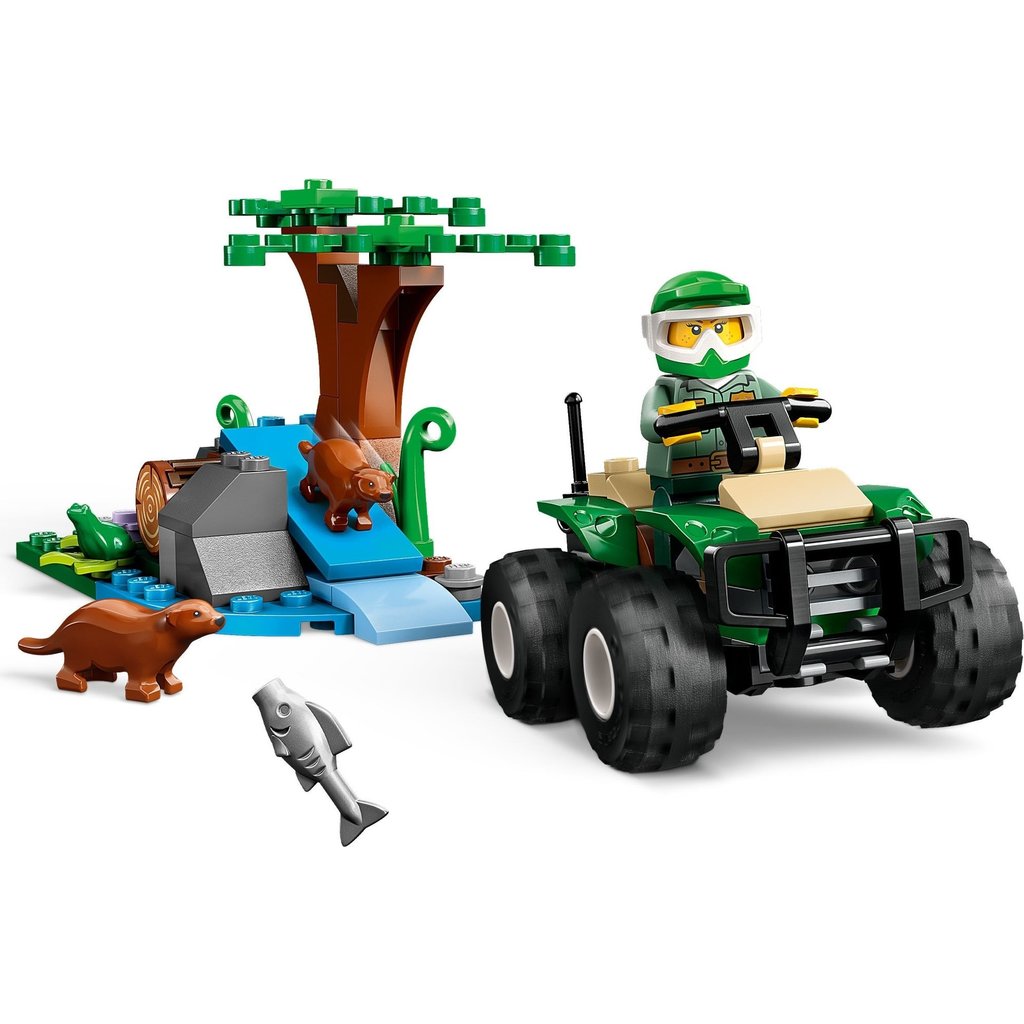 LEGO ATV AND OTTER HABITAT*