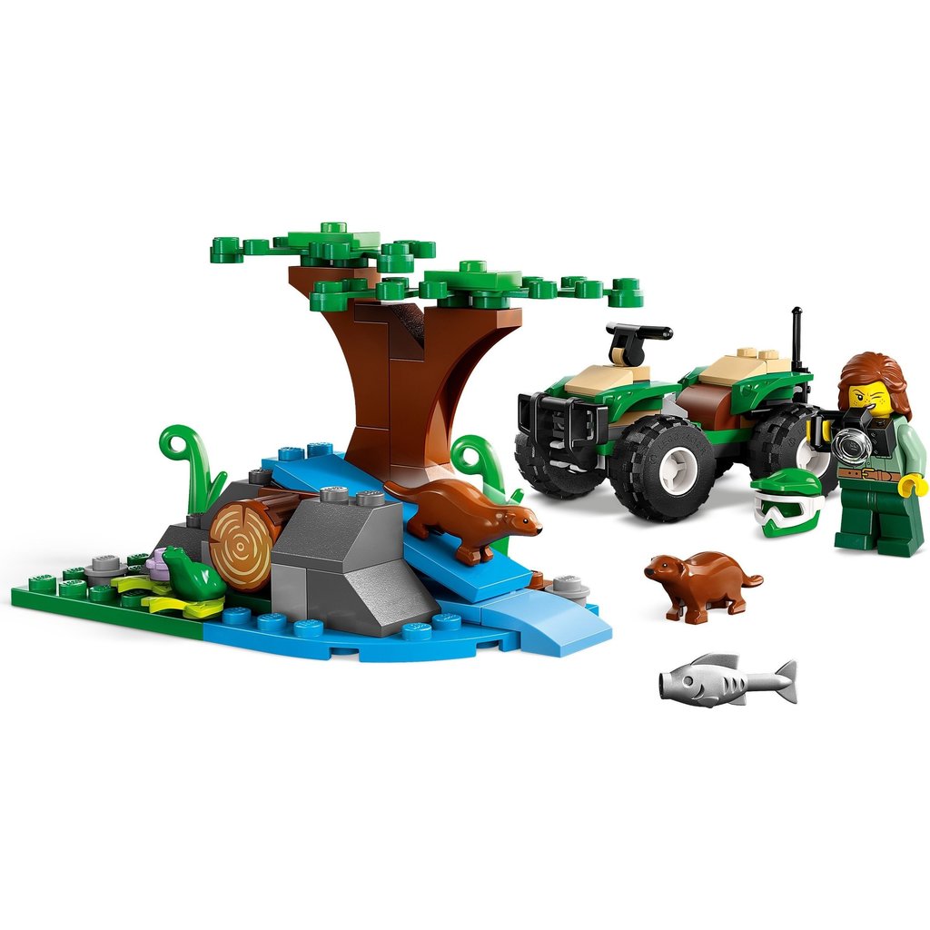 LEGO ATV AND OTTER HABITAT*