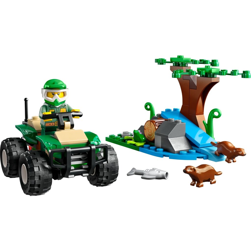 LEGO ATV AND OTTER HABITAT*