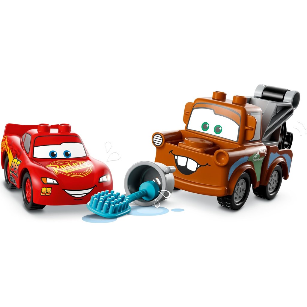 LIGHTNING MCQUEEN MATER S CAR WASH FUN THE TOY STORE