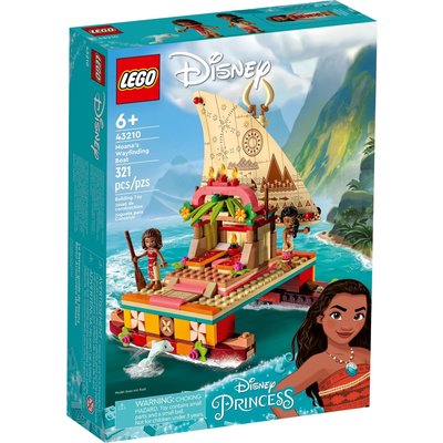 LEGO MOANA'S WAYFINDING BOAT