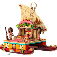 LEGO MOANA'S WAYFINDING BOAT