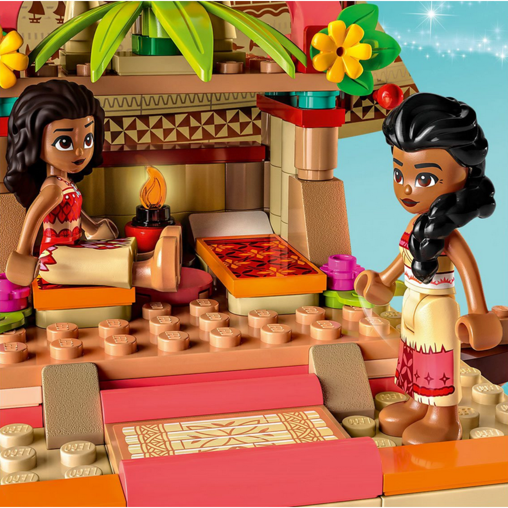 LEGO MOANA'S WAYFINDING BOAT