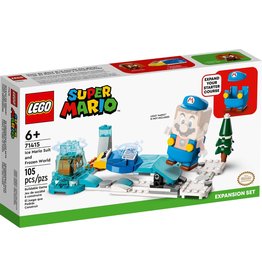 LEGO ICE MARIO SUIT AND FROZEN WORLD EXPANSION SET