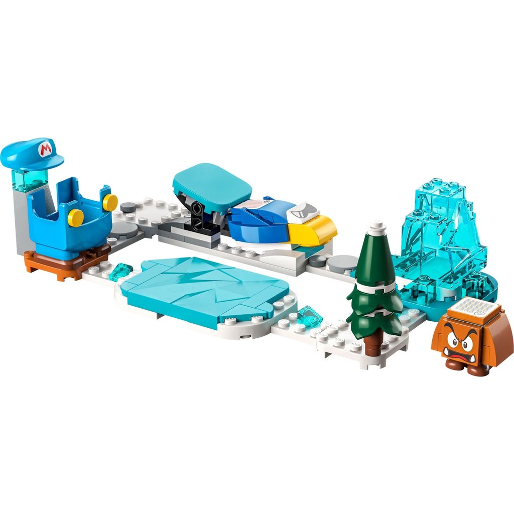 LEGO ICE MARIO SUIT AND FROZEN WORLD EXPANSION SET