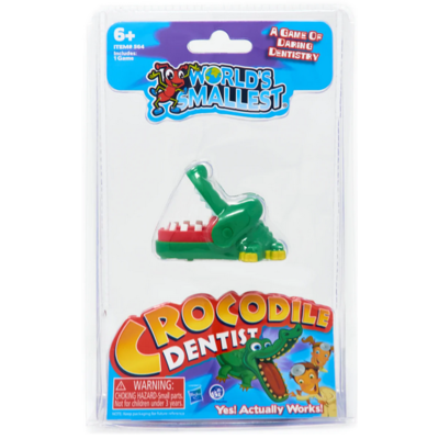 WORLDS SMALLEST CROCODILE DENTIST