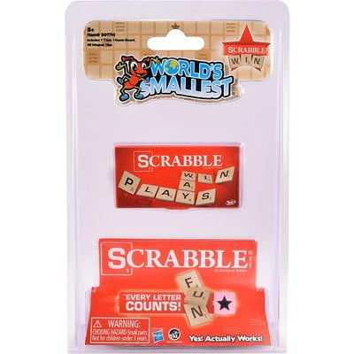 WORLDS SMALLEST WORLDS SMALLEST SCRABBLE