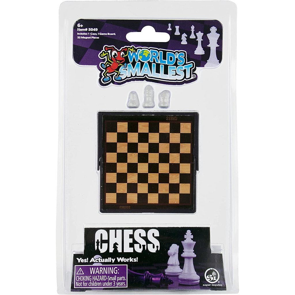 WORLDS SMALLEST WORLDS SMALLEST CHESS GAME