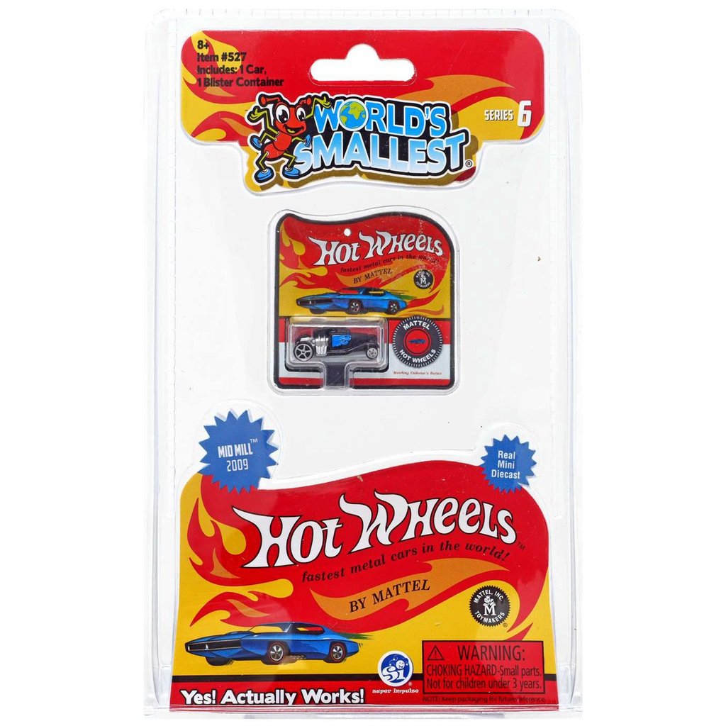 WORLDS SMALLEST HOT WHEELS SERIES 6*