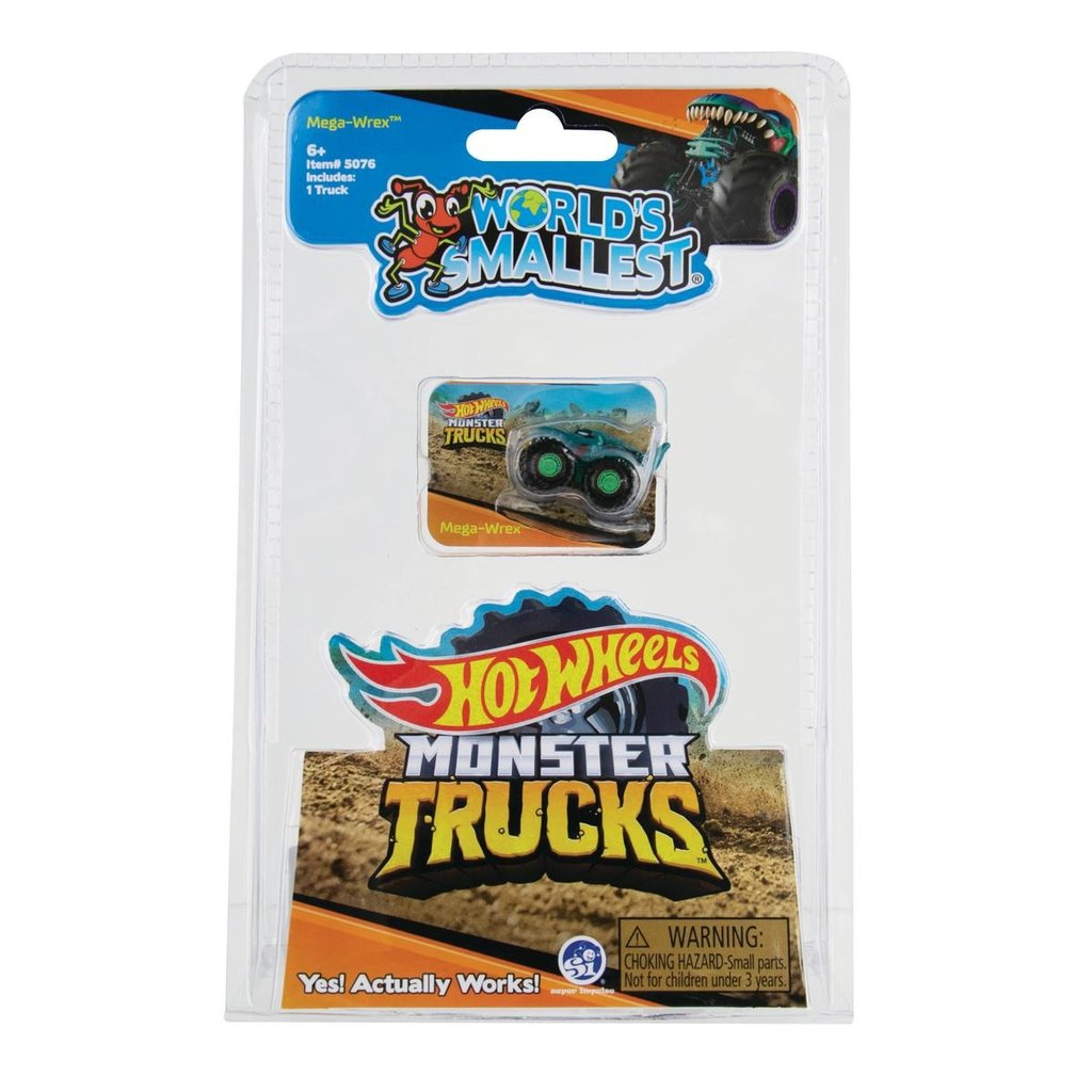 WORLDS SMALLEST HOT WHEELS MONSTER TRUCK - THE TOY STORE