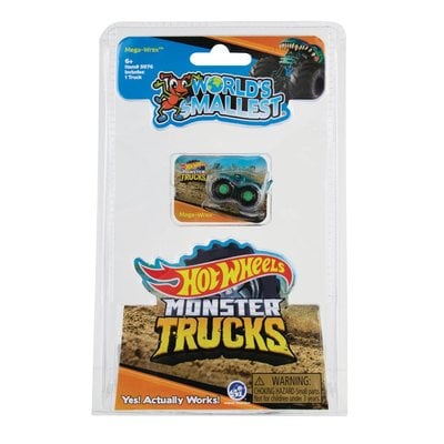 WORLDS SMALLEST HOT WHEELS MONSTER TRUCK