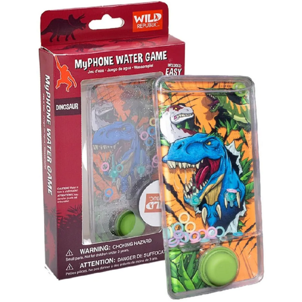 3 Pcs Animals Dinosaur Handheld Water Game for Kids - Retro Toys