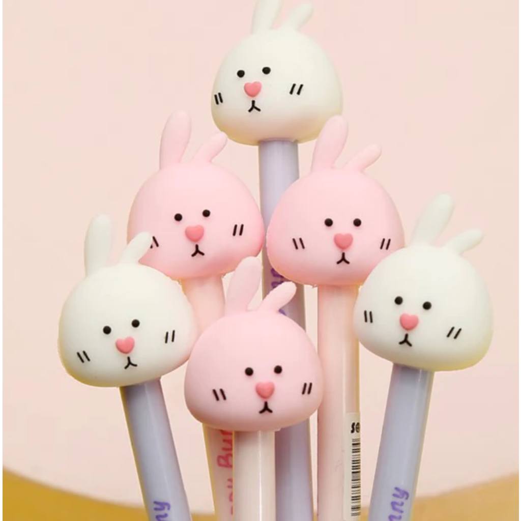 FINELINE GEL PEN HAPPY BUNNY