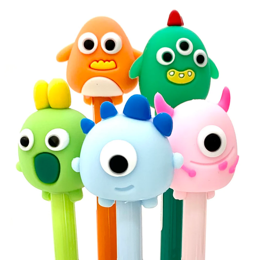 BC USA FINELINE GEL PEN CUTE MONSTER*