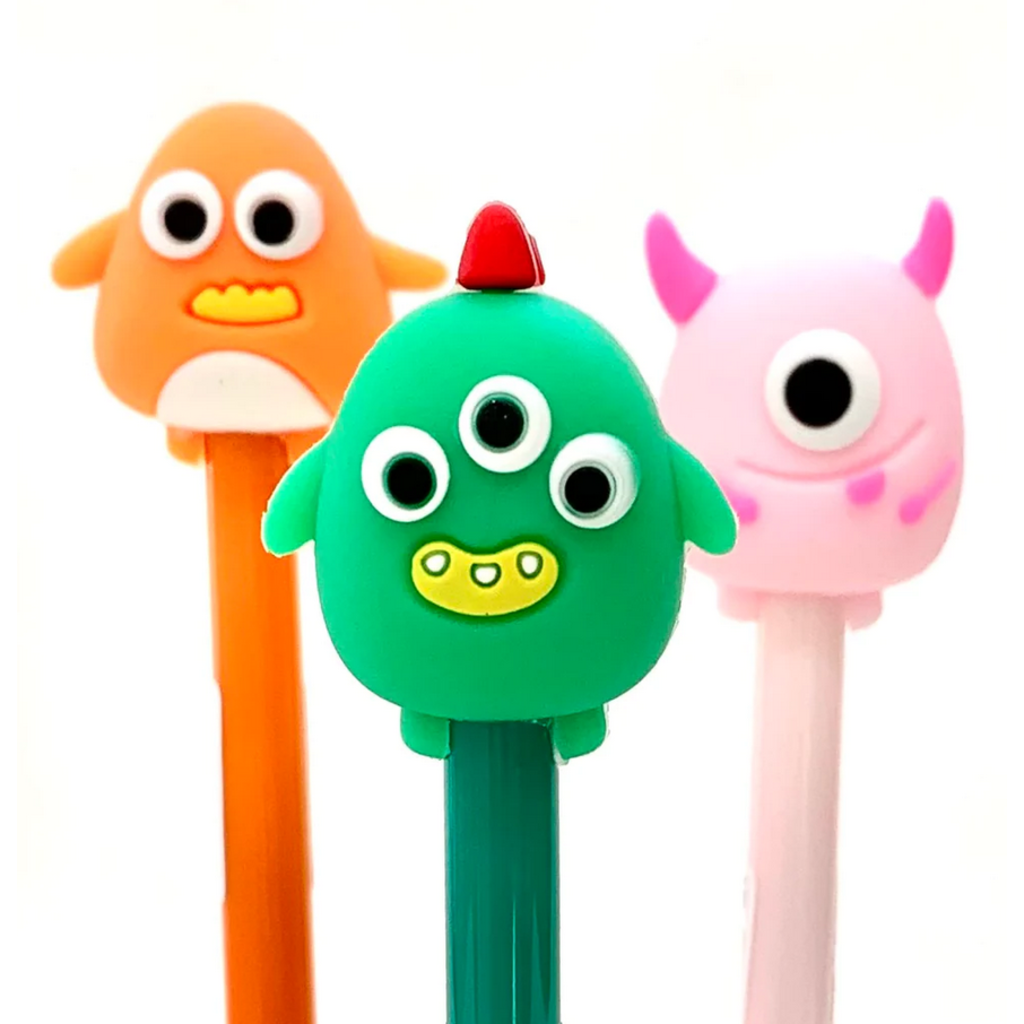 Kawaii Little Monster Gel Pen Set – Design Life Kids