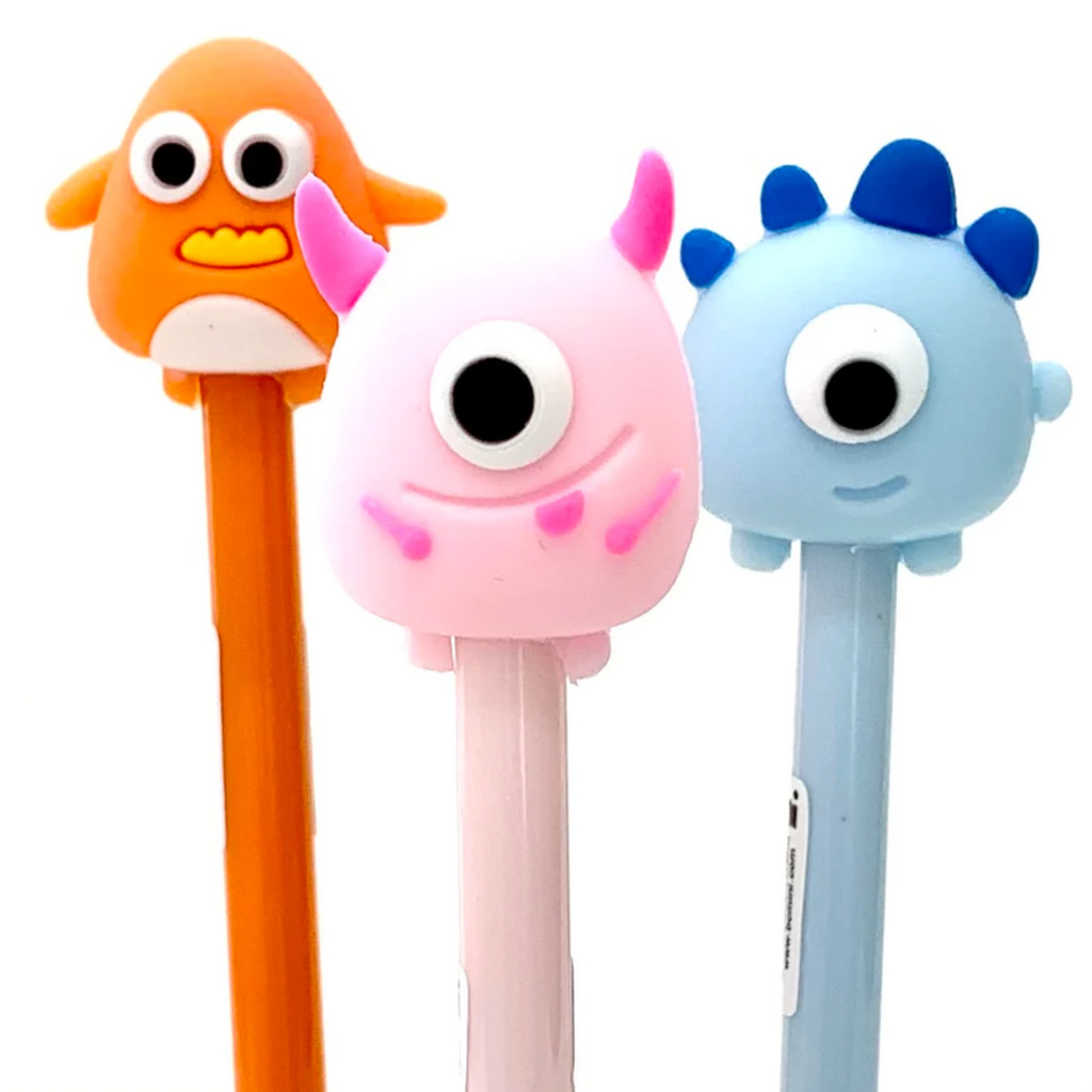 BC USA FINELINE GEL PEN CUTE MONSTER*