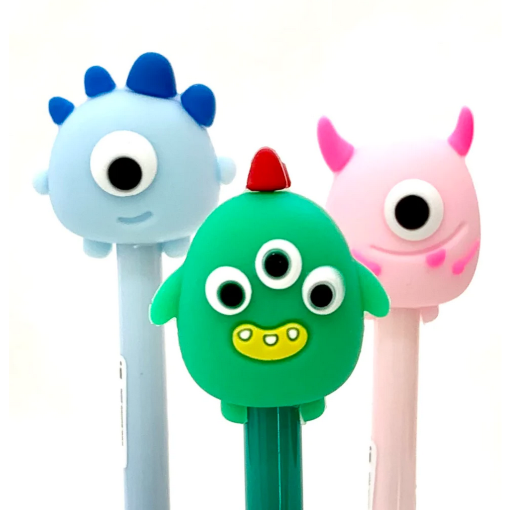 BC USA FINELINE GEL PEN CUTE MONSTER*