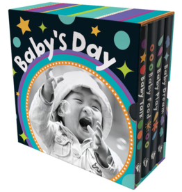 BAREFOOT BOOKS BABY'S DAY BOXED GIFT SET BLACK & WHITE