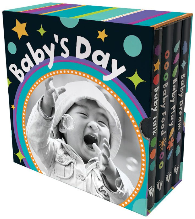 BABY'S DAY BOXED GIFT SET BLACK & WHITE