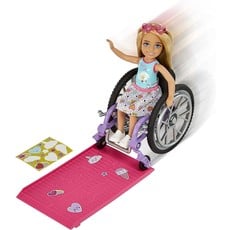 BARBIE CHELSEA WHEELCHAIR DOLL*