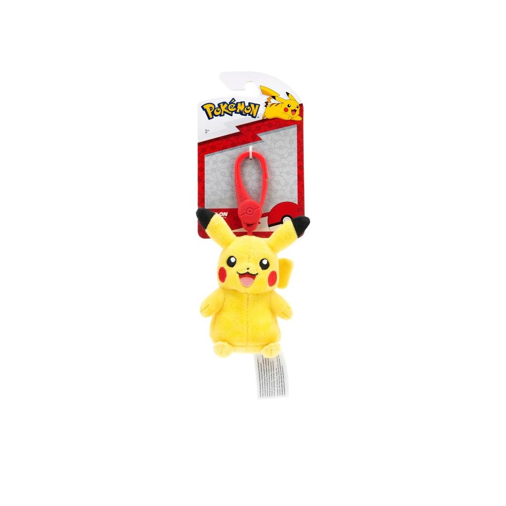 POKEMON INTERNATIONAL POKEMON 3.5" CLIP ON PLUSH