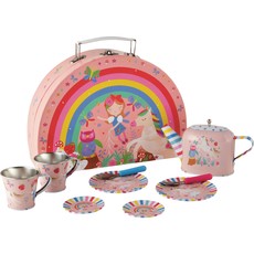 FLOSS & ROCK RAINBOW FAIRY TIN TEA SET