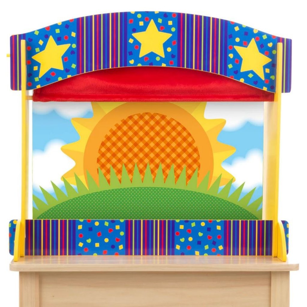 MELISSA AND DOUG TABLETOP PUPPET THEATER*