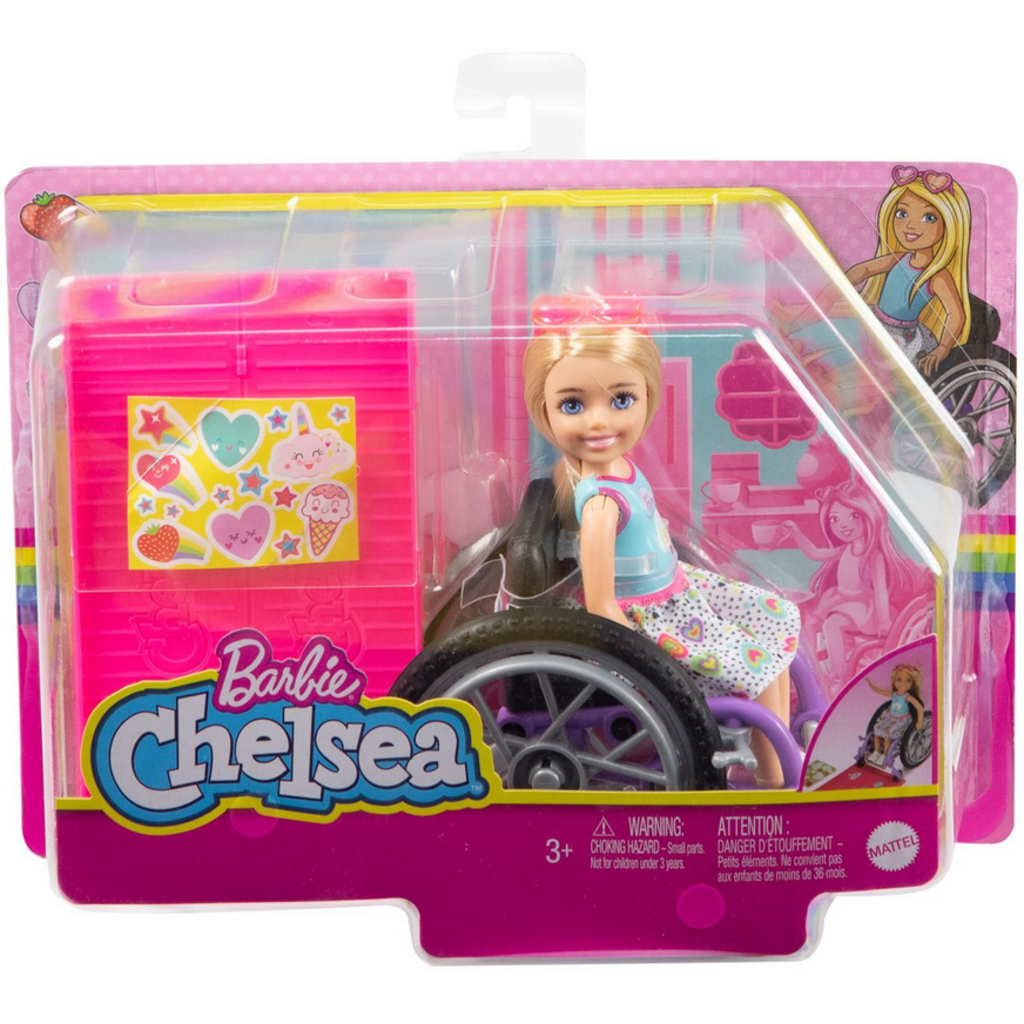 BARBIE CHELSEA WHEELCHAIR DOLL*