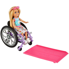 BARBIE CHELSEA WHEELCHAIR DOLL*