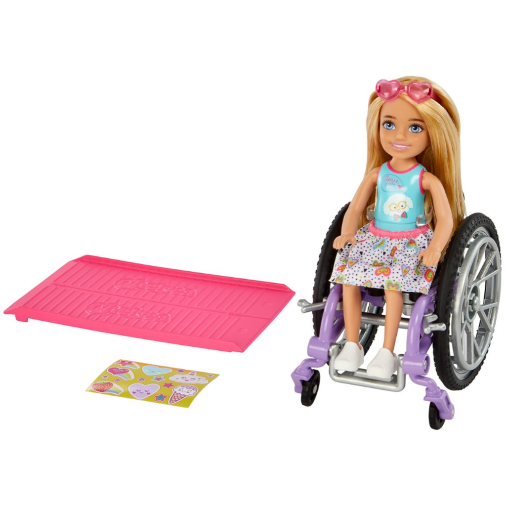 BARBIE CHELSEA WHEELCHAIR DOLL*