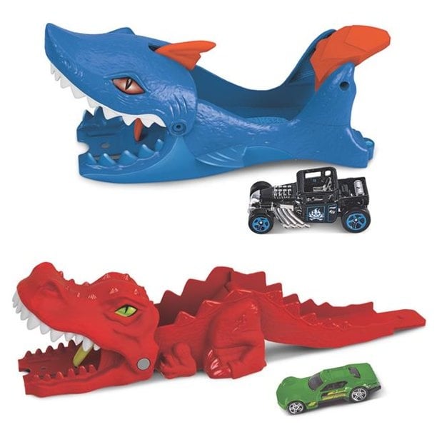 Hot Wheels Shark Bait Talking Toy Track Play Set