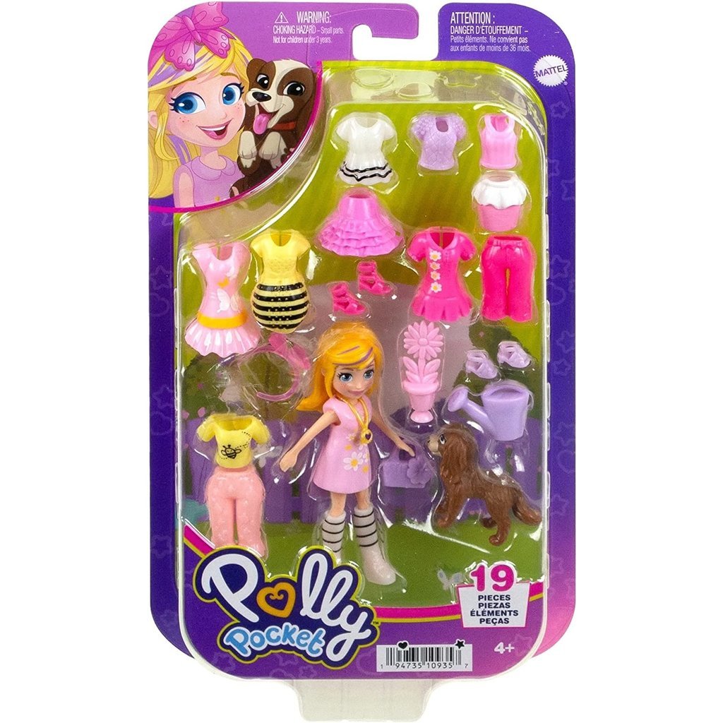 Explore the collection of Polly Pocket fashion packs, like this