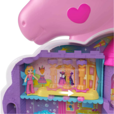 POLLY POCKET POLLY POCKET RAINBOW UNICORN SALON*