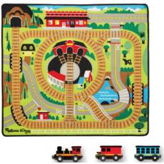 MELISSA AND DOUG TRAIN RUG