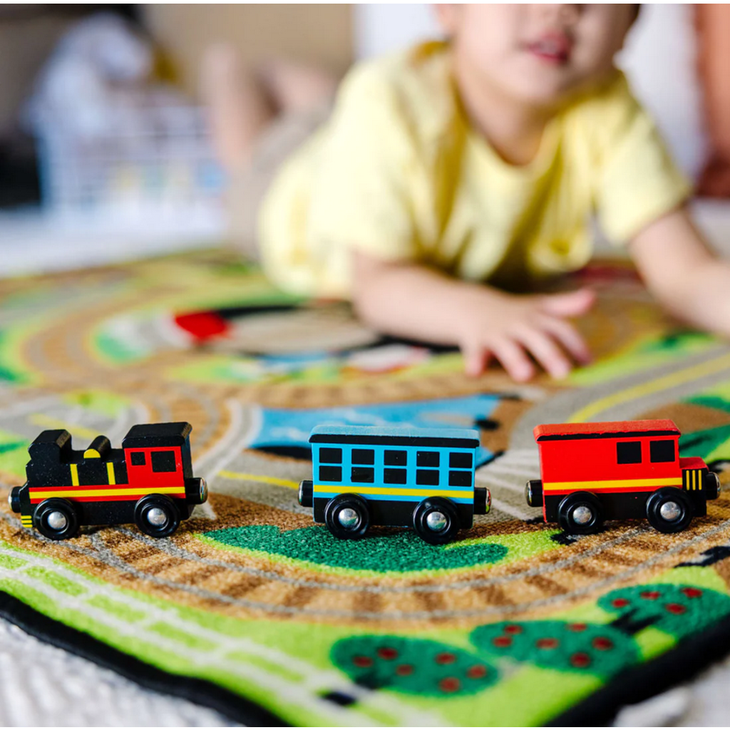 MELISSA AND DOUG TRAIN RUG