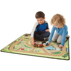 MELISSA AND DOUG TRAIN RUG